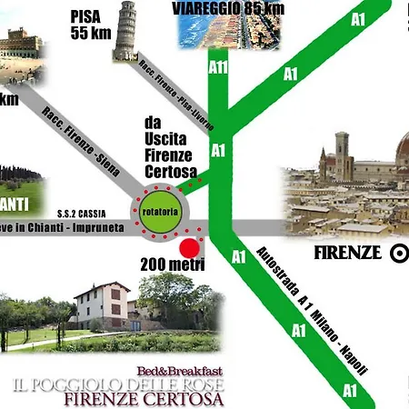 Il Poggiolo Delle Rose 2* Tavarnuzze